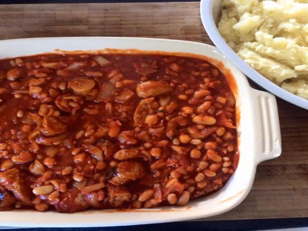 Bean & Sausage Hotpot