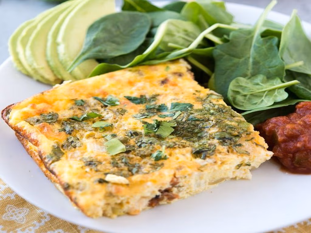Provencal Omelette Cake