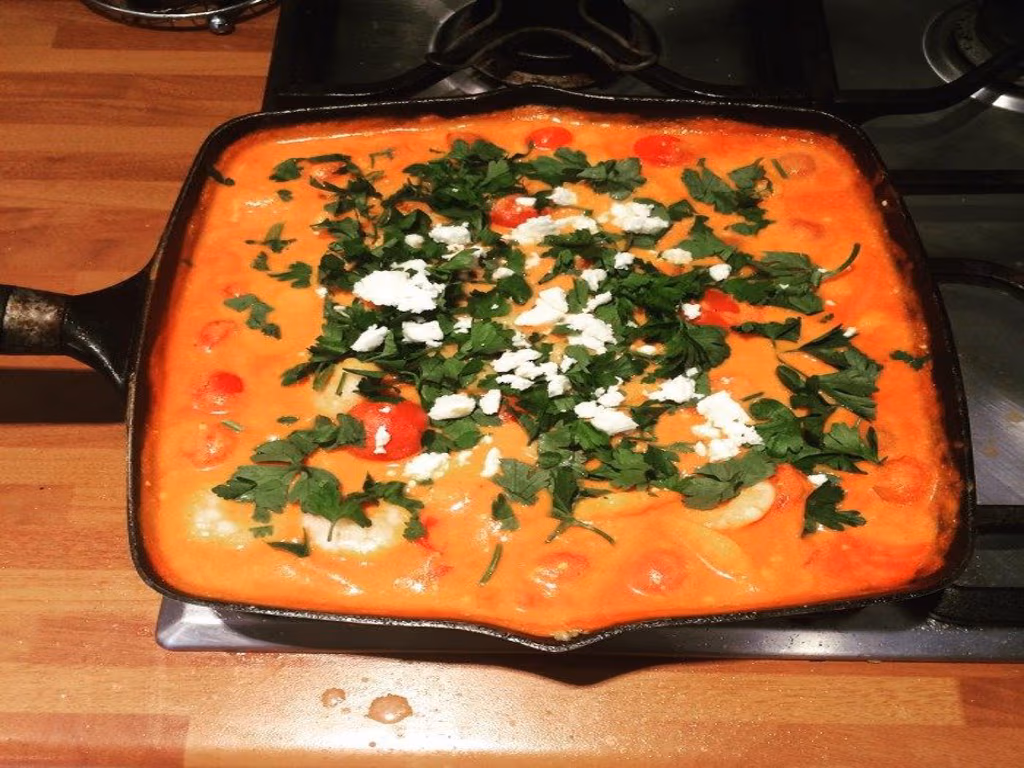 Garides Saganaki