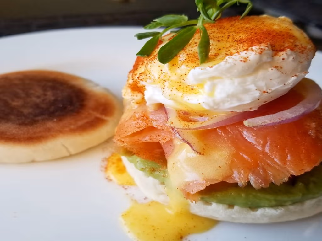 Salmon Eggs Benedict